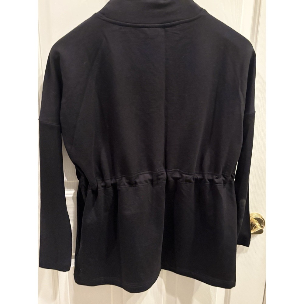 Athleta Balance Cinch Sweatshirt Turtleneck Shall Size X Small Drawstring Waist - Picture 6 of 9
